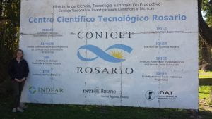 Visiting INDEAR, which is housed on a CONICET research complex